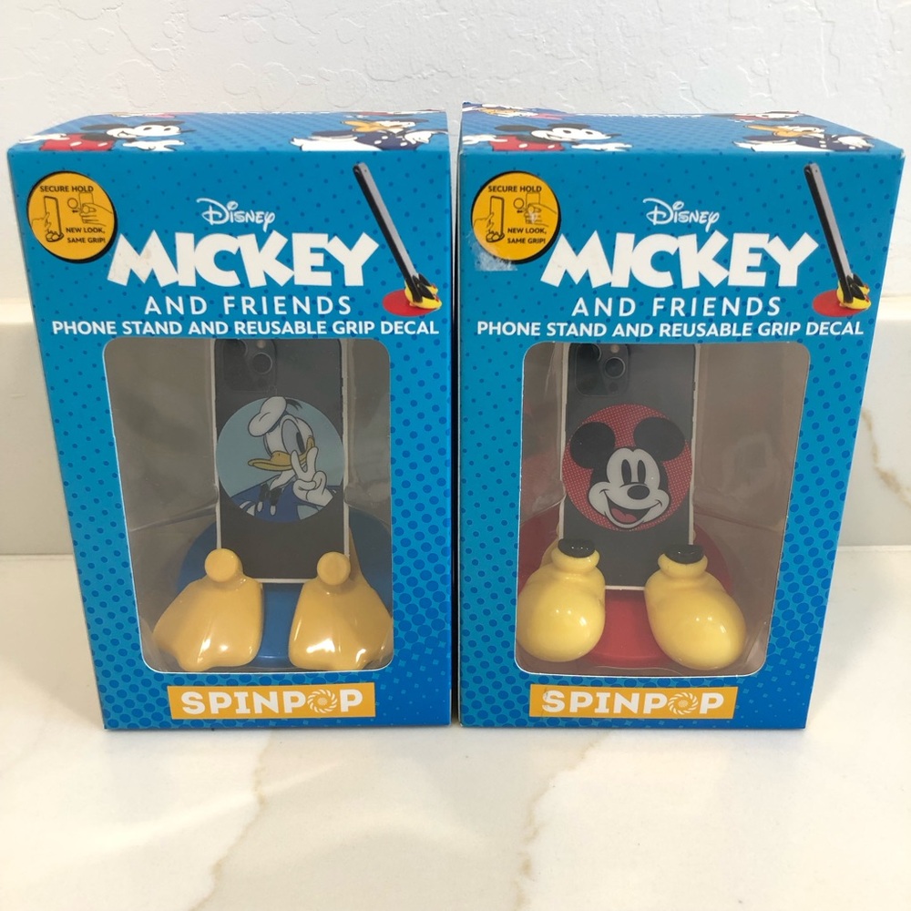 ❌Disney & Friends Phone Stand Pen Envelope Photo Holder MickeyMouse Donald Duck